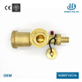 Slinging Surface Brass Air Vent Valve with Drain Valve